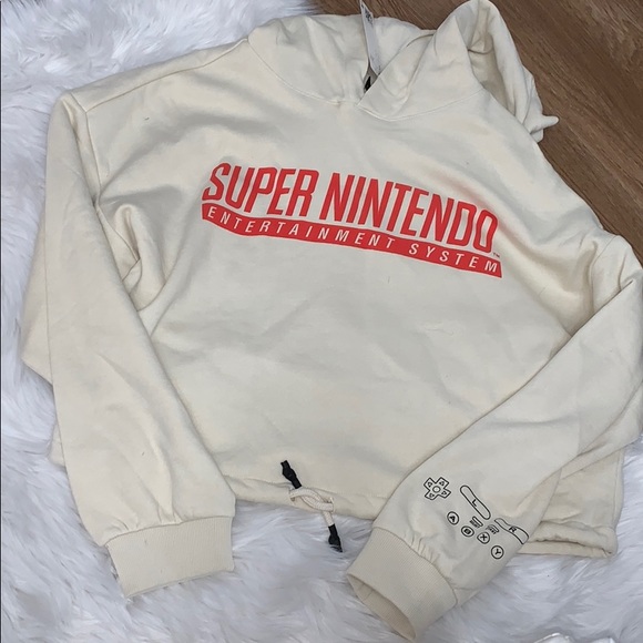 h&m super nintendo hoodie